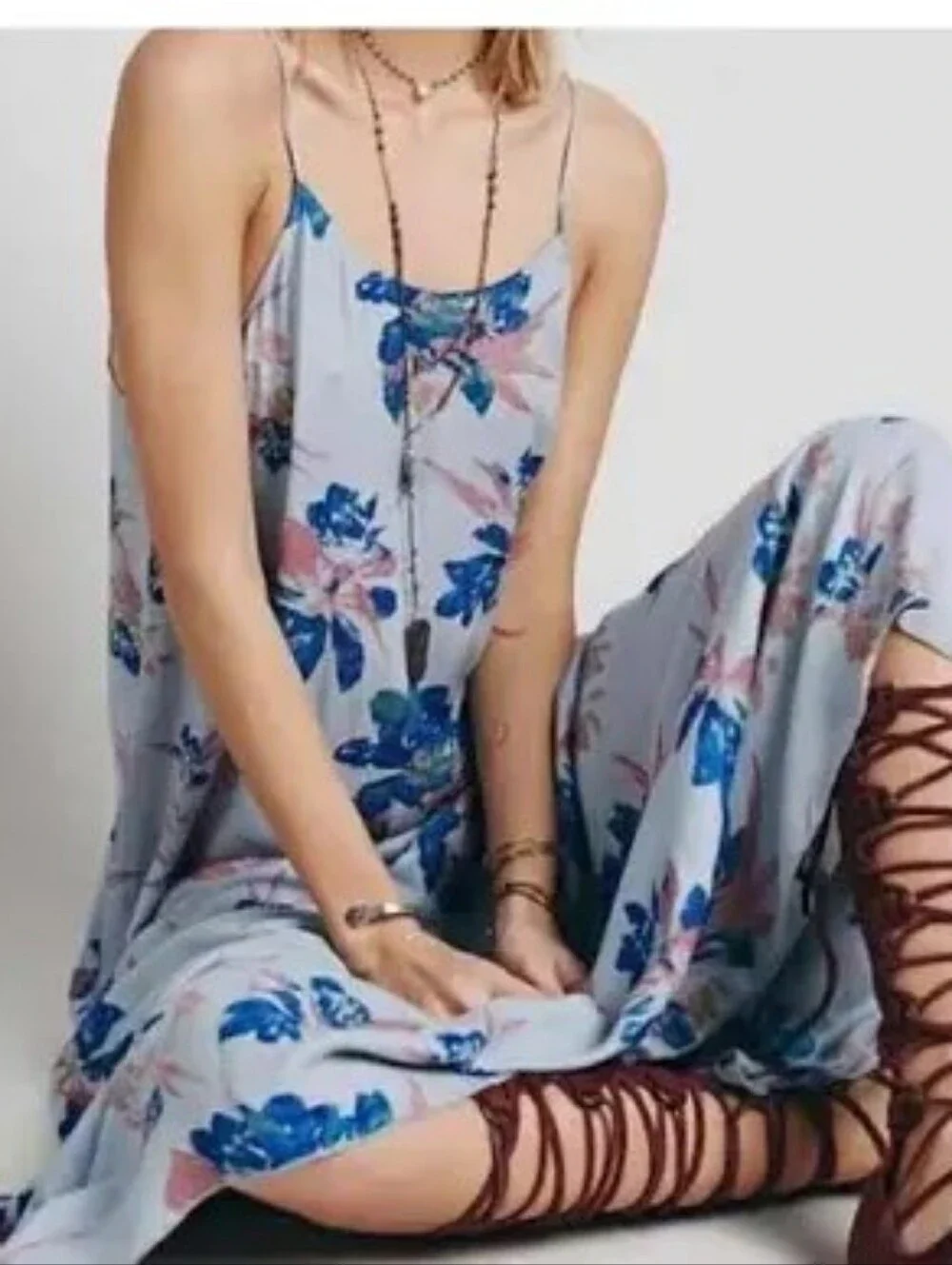 Free People Chasing Stars Intimates Beach Dress S - Picture 3 of 6